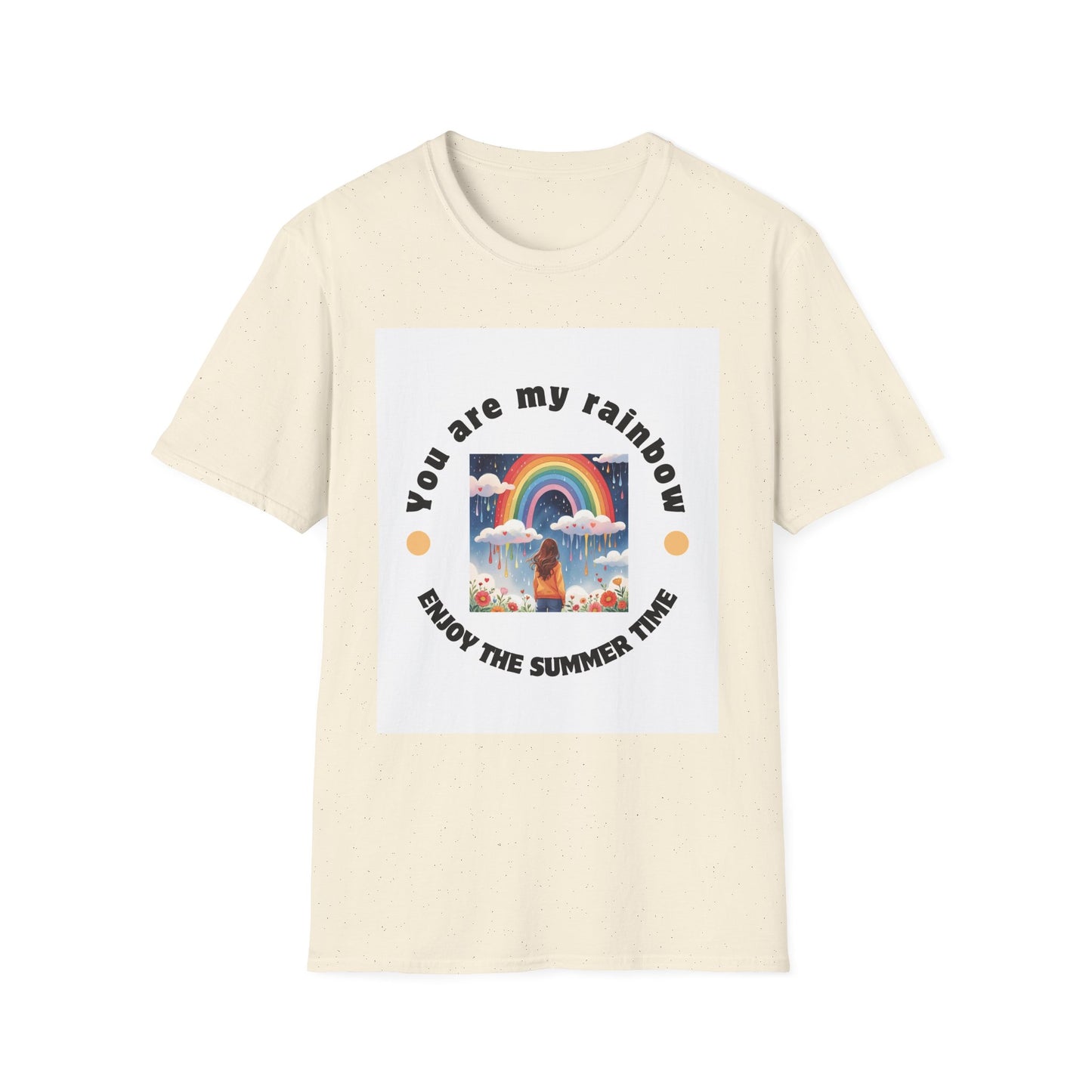 Rainbow Summer Vibes T-Shirt Rainbow Lover Apparel