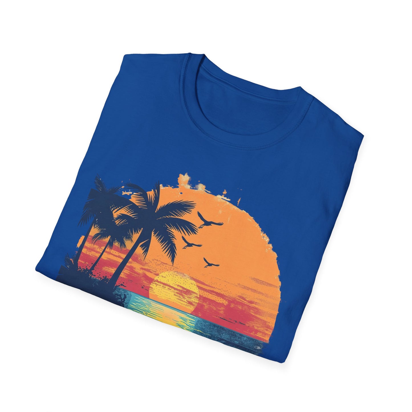 Sunset Beach Vibes T-Shirt - Beachwear, Gift for Dreamers