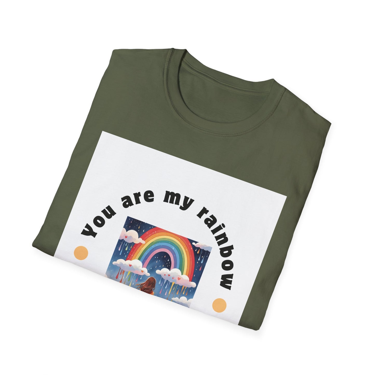 Rainbow Summer Vibes T-Shirt Rainbow Lover Apparel