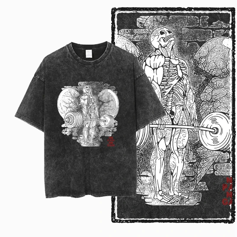 Unisex Fitness Graphic Tee – YG Bodybuilding Print