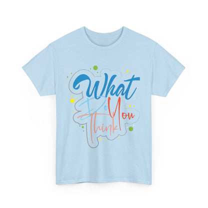 Unisex Heavy Cotton Tee –  Ideal for All Occasions