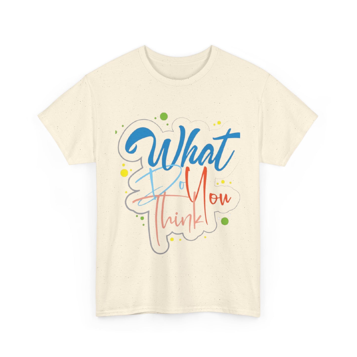 Unisex Heavy Cotton Tee –  Ideal for All Occasions