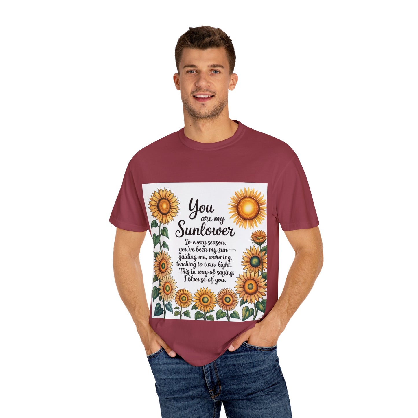 You Are My Sunflower Unisex T-Shirt, Floral Graphic Tee