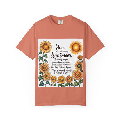 You Are My Sunflower Unisex T-Shirt, Floral Graphic Tee