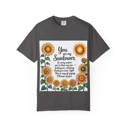 You Are My Sunflower Unisex T-Shirt, Floral Graphic Tee