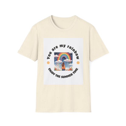 Rainbow Summer Vibes T-Shirt  Rainbow Lover Apparel