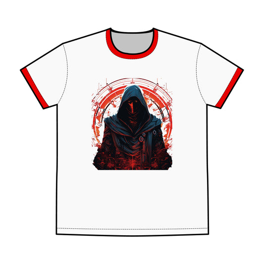 Men's Graphic Ringer Tee, Everyday Wear T-Shirt