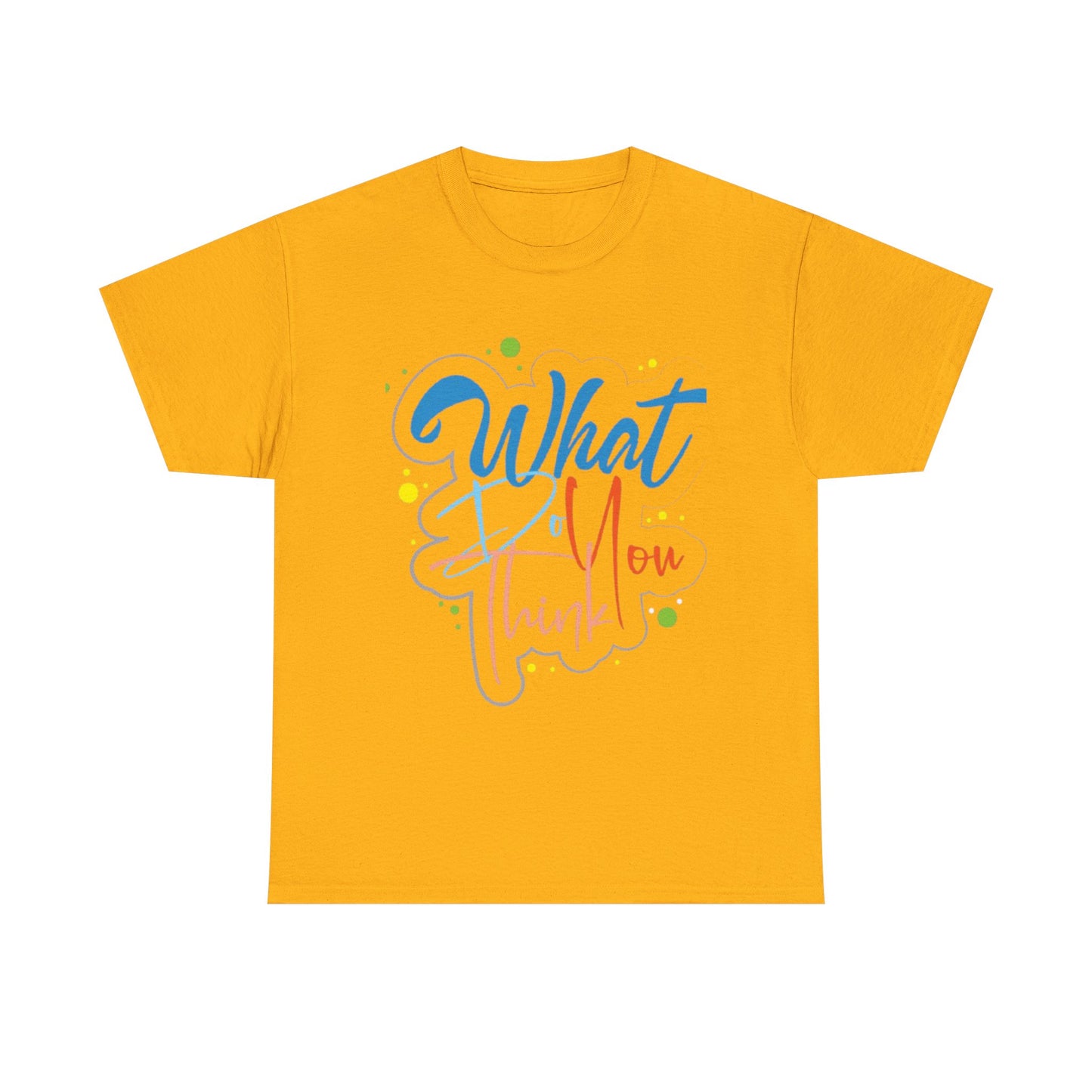Unisex Heavy Cotton Tee –  Ideal for All Occasions