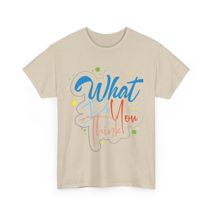 Unisex Heavy Cotton Tee –  Ideal for All Occasions