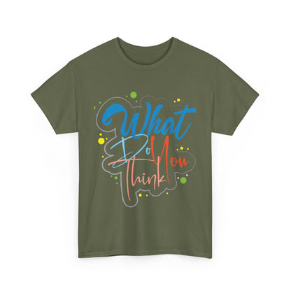 Unisex Heavy Cotton Tee –  Ideal for All Occasions