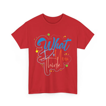 Unisex Heavy Cotton Tee –  Ideal for All Occasions