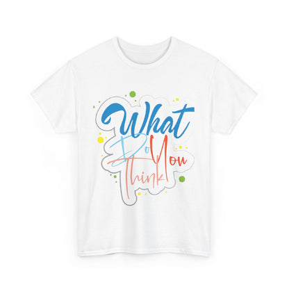 Unisex Heavy Cotton Tee –  Ideal for All Occasions