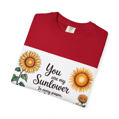 You Are My Sunflower Unisex T-Shirt, Floral Graphic Tee