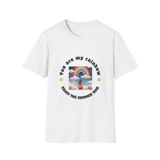 Rainbow Summer Vibes T-Shirt  Rainbow Lover Apparel