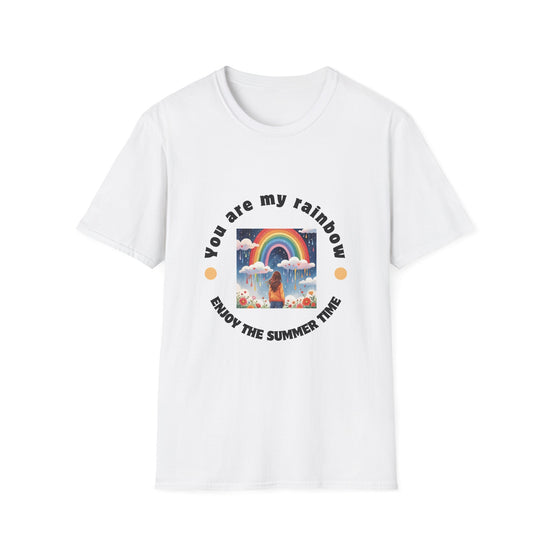 Rainbow Summer Vibes T-Shirt  Rainbow Lover Apparel