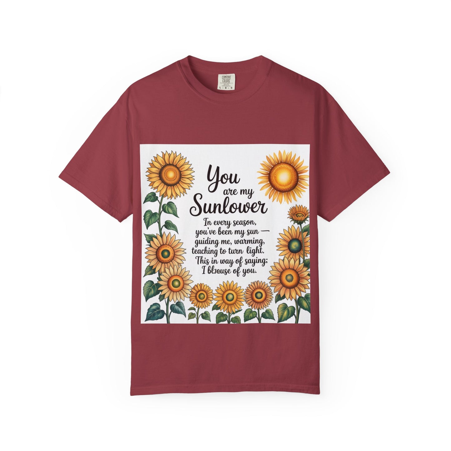 You Are My Sunflower Unisex T-Shirt, Floral Graphic Tee