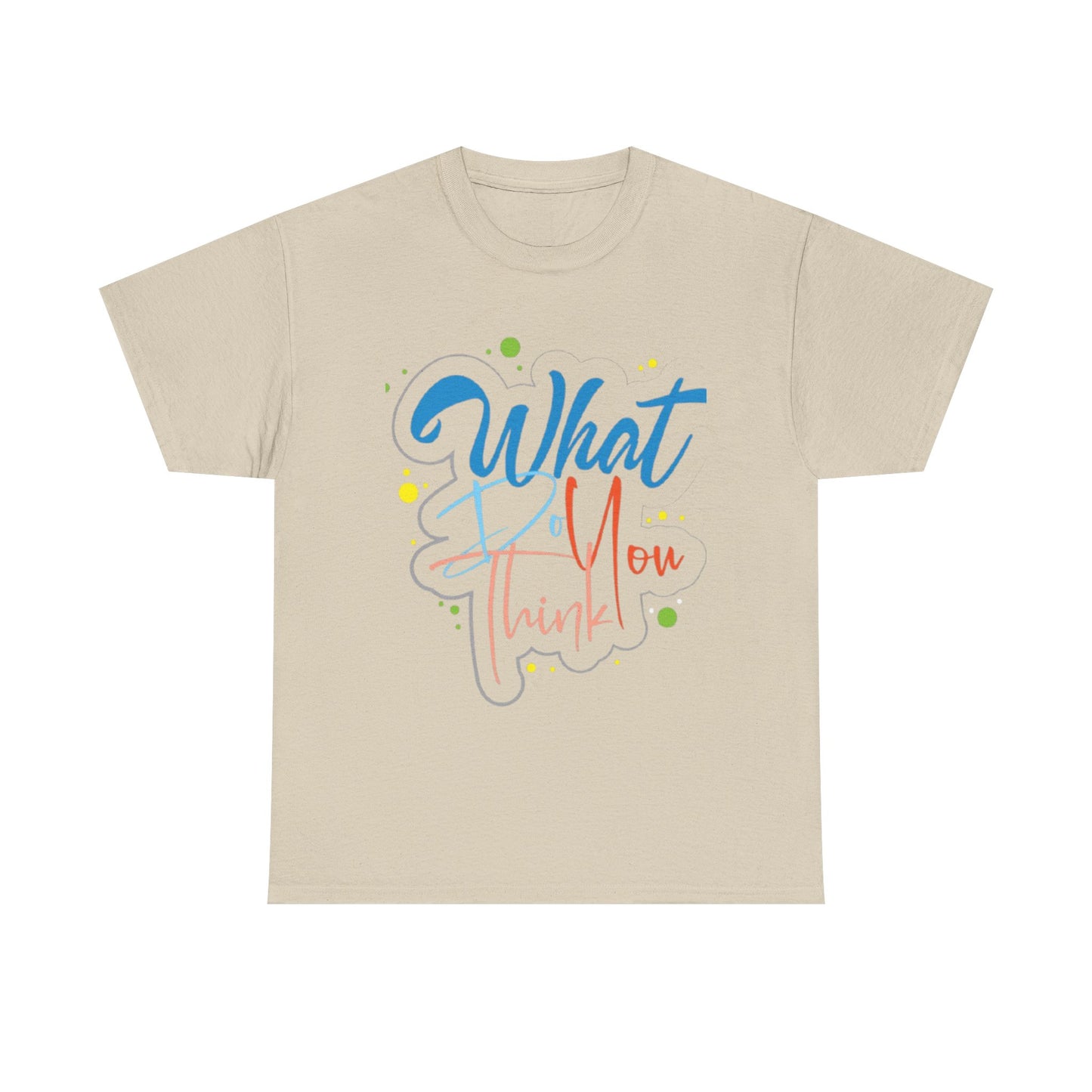 Unisex Heavy Cotton Tee –  Ideal for All Occasions