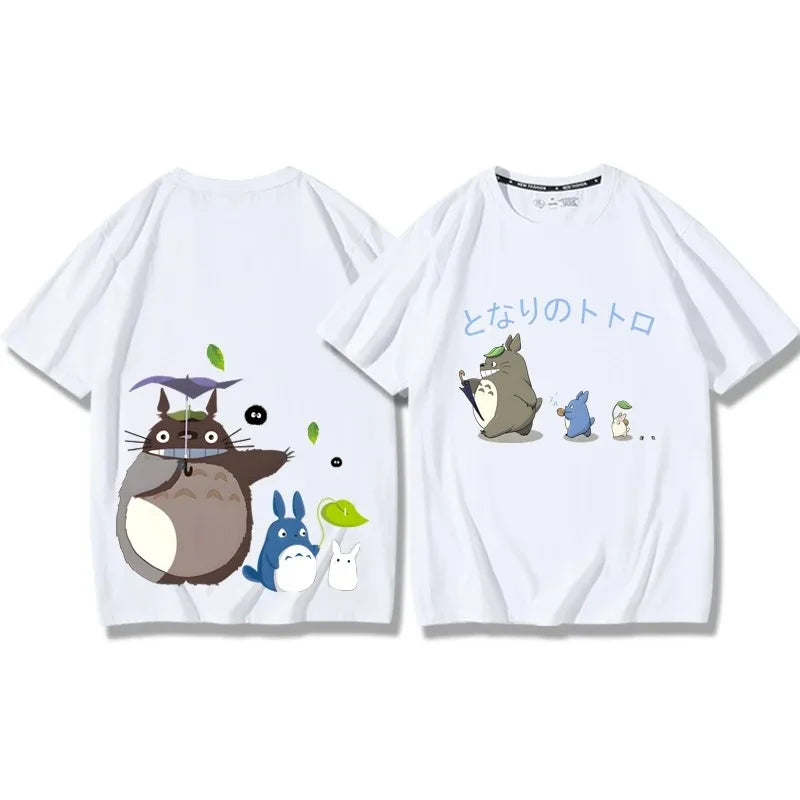 2025 Anime Graphic Tee – Hayao Miyazaki Design