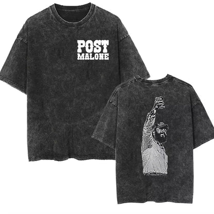 “Vintage Rapper Oversized Tee – Hip Hop Y2K Streetwear”