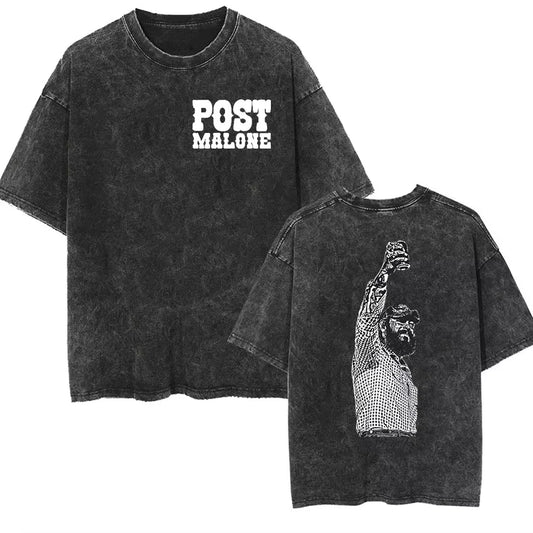 “Vintage Rapper Oversized Tee – Hip Hop Y2K Streetwear”