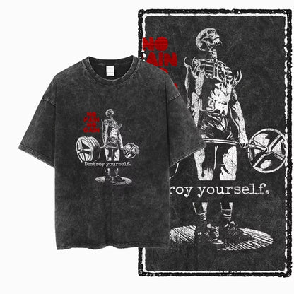 Unisex Fitness Graphic Tee – YG Bodybuilding Print
