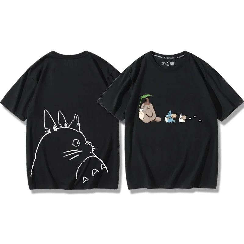 2025 Anime Graphic Tee – Hayao Miyazaki Design