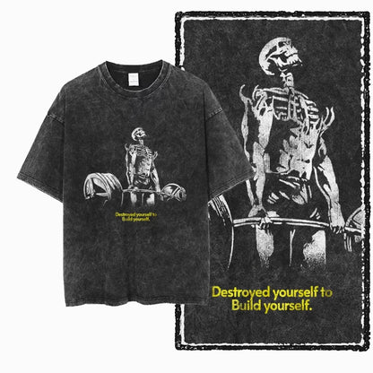 Unisex Fitness Graphic Tee – YG Bodybuilding Print