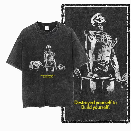 Unisex Fitness Graphic Tee – YG Bodybuilding Print