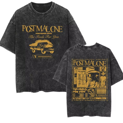 “Vintage Rapper Oversized Tee – Hip Hop Y2K Streetwear”
