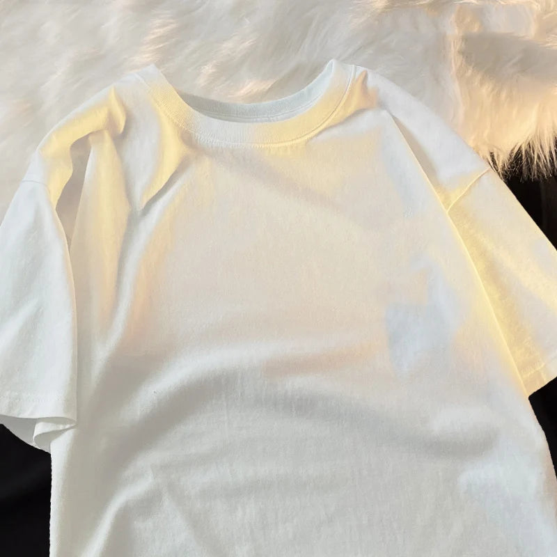 “Couple Graphic Tee – Mocha Latte Cat & Coffee”