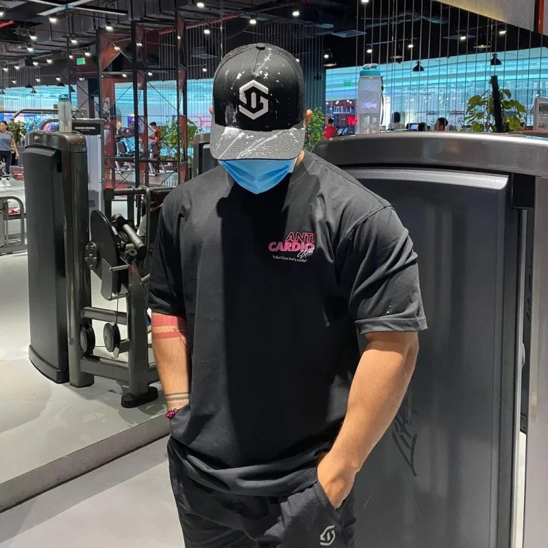 Summer Workout T-Shirt – Oversized Fitness Style
