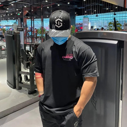 Summer Workout T-Shirt – Oversized Fitness Style