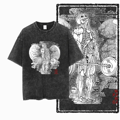 Unisex Fitness Graphic Tee – YG Bodybuilding Print